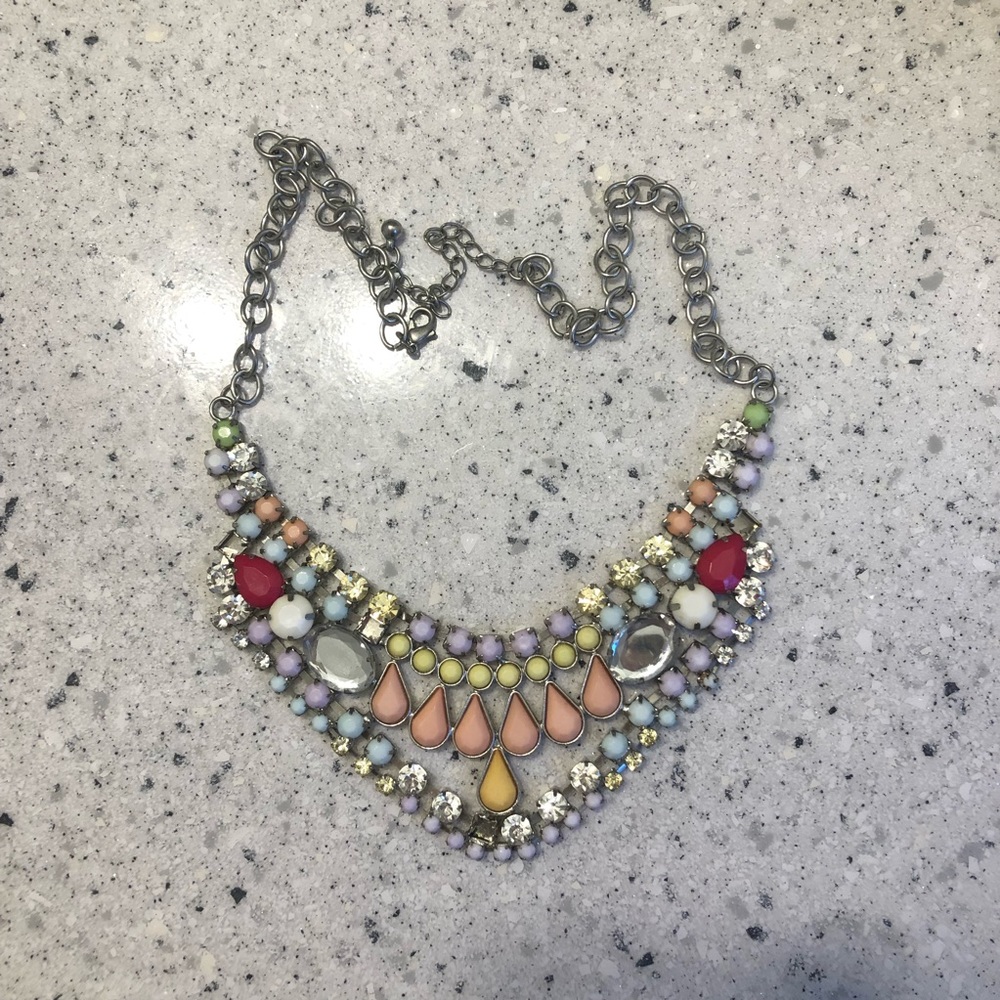 BP jeweled statement necklace